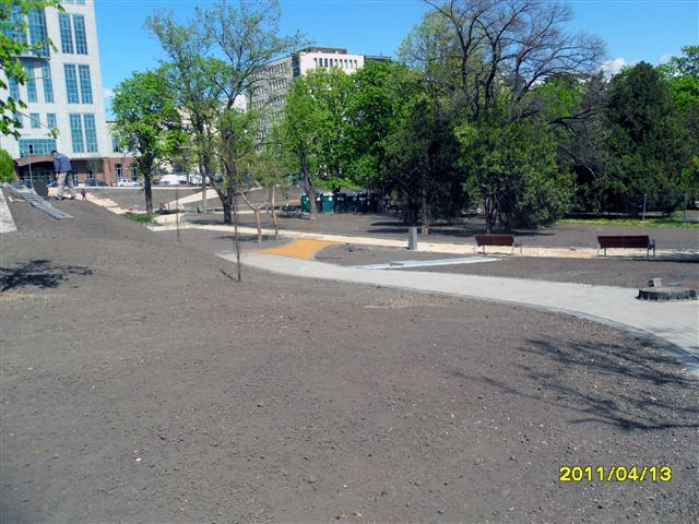Budapest XII.kerület MOM park építése