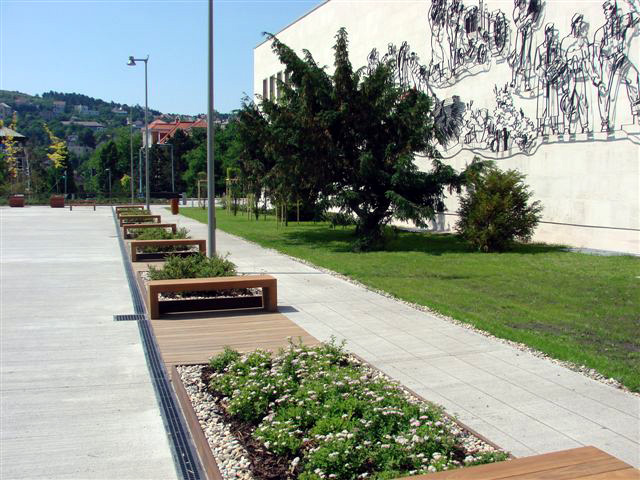 Budapest XII.kerület MOM park építése