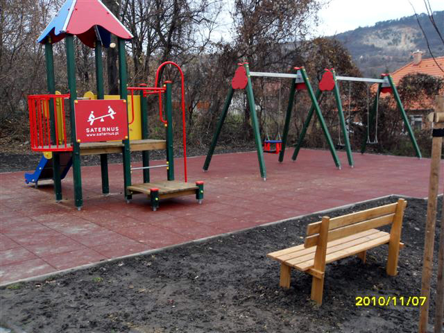 Pilisszántó játszótér építés